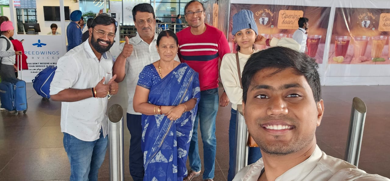 Happy Customer in Travel Destination